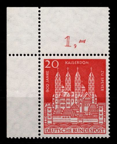 BRD 366 postfrisch vom Eckrand #DAC21