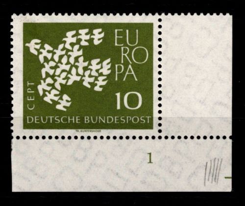 BRD 367 xv FN postfrisch Formnummer 1 #DAC25