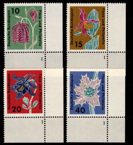 BRD Bund 392-395 FN postfrisch Formnummer 1 #DAD17