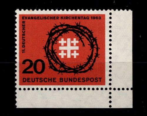 BRD Bund 405 FN postfrisch Formnummer 0 #DAD35