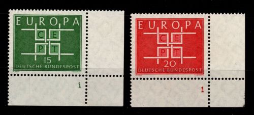 BRD Bund 406-407 FN postfrisch