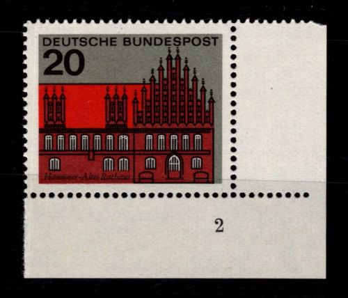 BRD Bund 416 FN postfrisch Formnummer 2 #DAD48