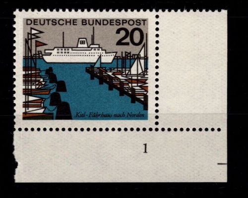 BRD Bund 418 FN postfrisch Formnummer 1 #DAD50