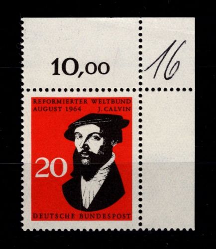 BRD Bund 439 postfrisch vom Eckrand #DAD73