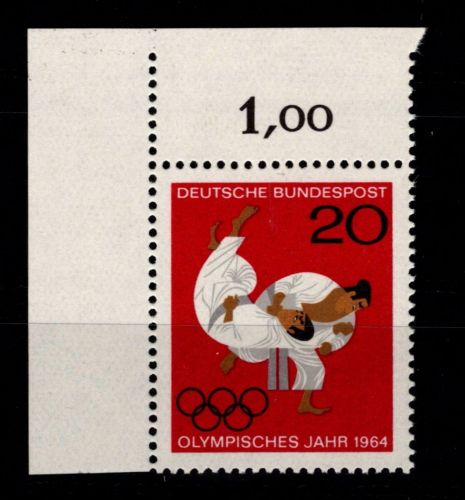 BRD Bund 451 postfrisch vom Eckrand #DAD90