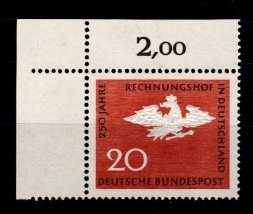 BRD Bund 452 postfrisch vom Eckrand #DAD95