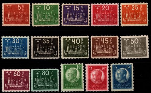 Schweden 144-158 postfrisch #OU771