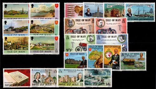 Großbritannien Isle of Man Jahrgang 1975 postfrisch #OU203