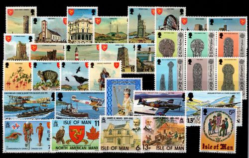 Großbritannien Isle of Man Jahrgang 1978 postfrisch #OU206
