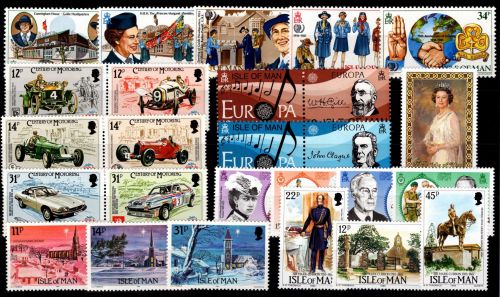 Großbritannien Isle of Man Jahrgang 1985 postfrisch #OU213
