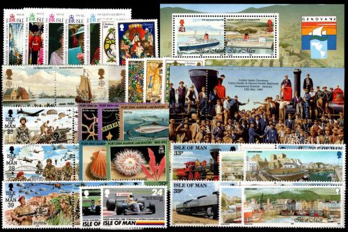 Großbritannien Isle of Man Jahrgang 1992 postfrisch ohne 490-491 #OU220