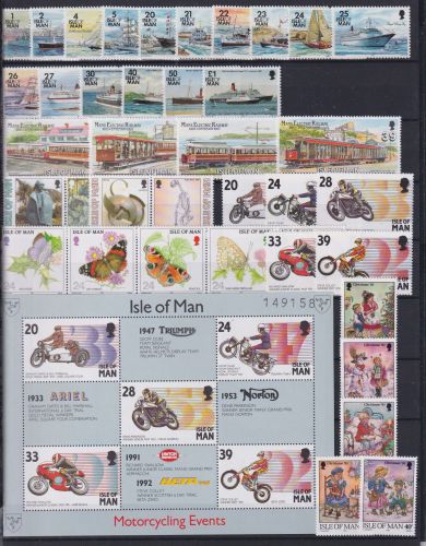 Großbritannien Isle of Man Jahrgang 1993 postfrisch #OU221