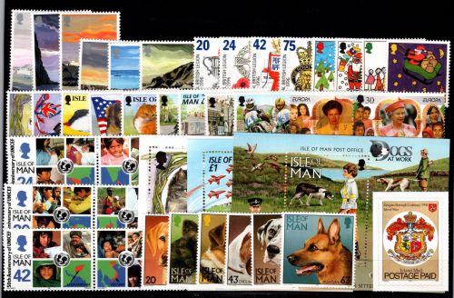 Großbritannien Isle of Man Jahrgang 1996 postfrisch ohne 660, 676-678 #OU224