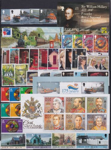 Großbritannien Isle of Man Jahrgang 1999 postfrisch ohne 807-809 #OU227
