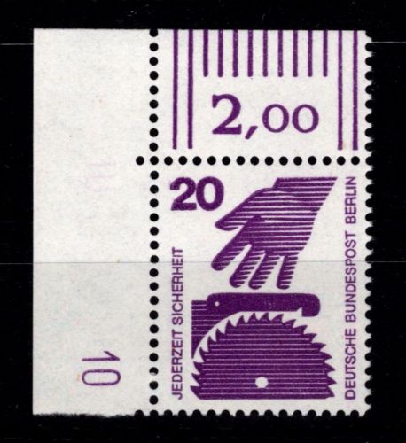 Berlin 404 DZ 10 Ecke 1 postfrisch #DAG34