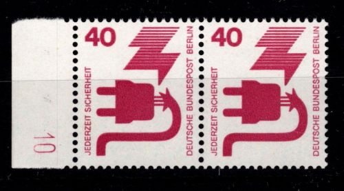 Berlin 407 DZ 10 im Paar postfrisch #DAG36