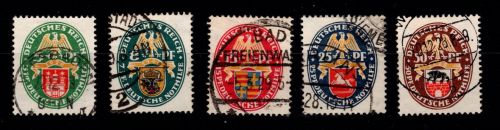Deutsches Reich 425-429 gestempelt