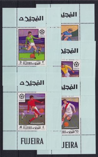 Fujeira 1463-1467 A Einzelblocks postfrisch #DAH85