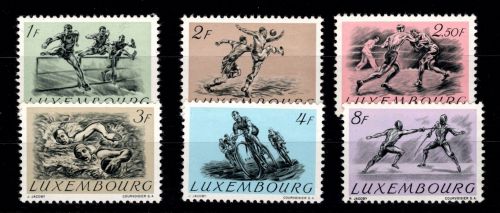 Luxemburg 495-500 postfrisch #DAH97