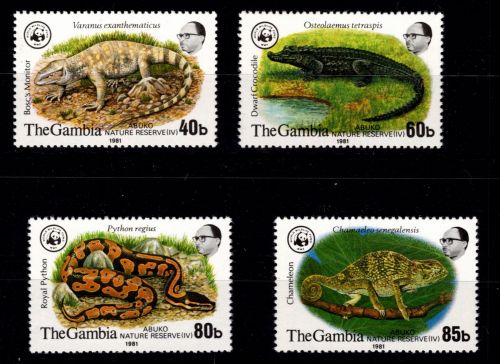Gambia 430-433 postfrisch