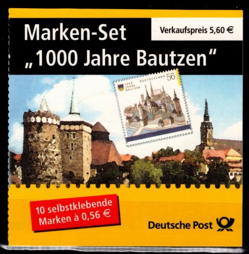 BRD Bund MH 48 mit Tagesstempel gestempelt Markenheft #DAI20