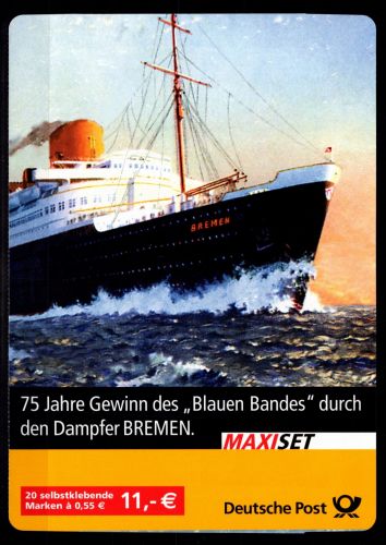 BRD Bund MH 56 mit Tagesstempel gestempelt Markenheft #DAI25