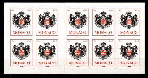 Monaco 2785 postfrisch Folienblatt #OU902