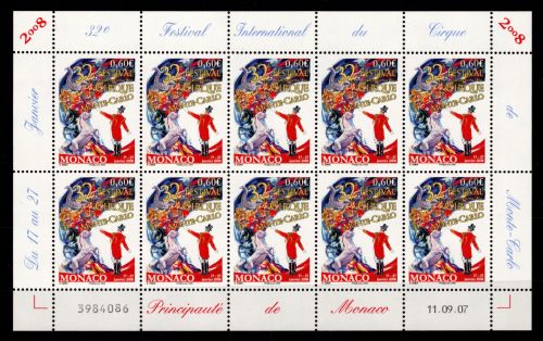Monaco 2860 Kleinbogen postfrisch #OU903