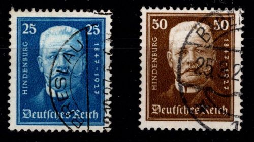 Deutsches Reich 405, 406 gestempelt #OU926