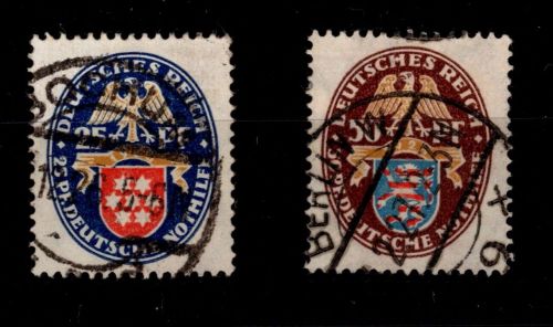 Deutsches Reich 400, 401 gestempelt #OU931