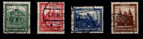 Deutsches Reich 459-62 gestempelt #OU970