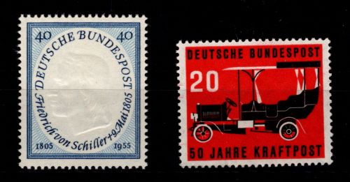 BRD Bund 210, 211 postfrisch