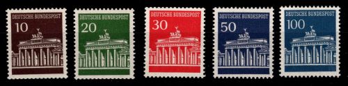 BRD Bund 506-510 R postfrisch Rollenmarken #DAI72