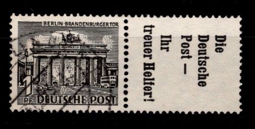 Berlin Zusammendrucke W 37 gestempelt #DAI89