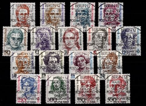 Berlin DS Frauen gestempelt mit Berlin Sonderstempel #DAJ02