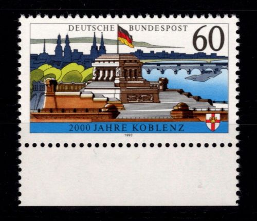 BRD Bund 1583x postfrisch vom Unterrand #DAJ07