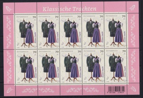 Österreich 3150 postfrisch als Kleinbogen #OV883