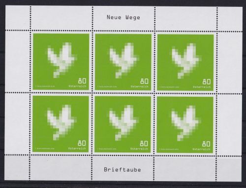 Österreich 3446 postfrisch als Kleinbogen #OV934