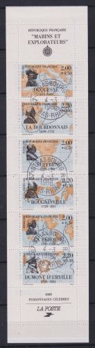 Frankreich 2655-2660 gestempelt als Markenheftchen #OU256