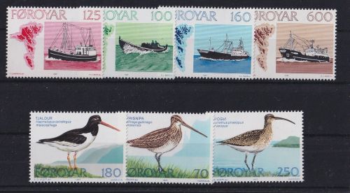 Dänemark Färöer Jahrgang 1977 postfrisch #OU302