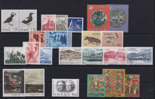 Norwegen Jahrgang 1981 postfrisch ohne 827-828 #OU303