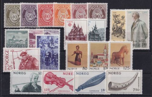 Norwegen Jahrgang 1978 postfrisch ohne 771-772, 775-782 #OU308