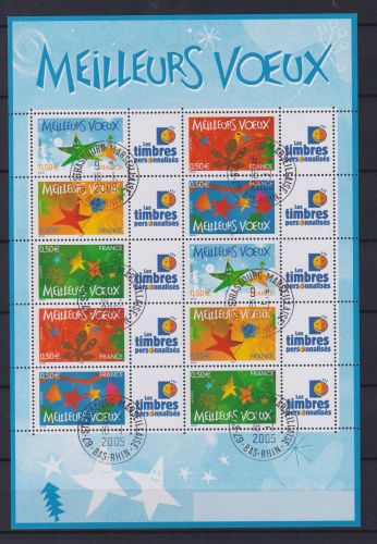 Frankreich 3872-3876 gestempelt
