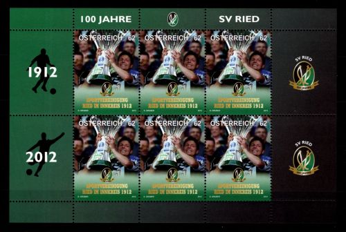 Österreich 2994 postfrisch als Kleinbogen #OV437