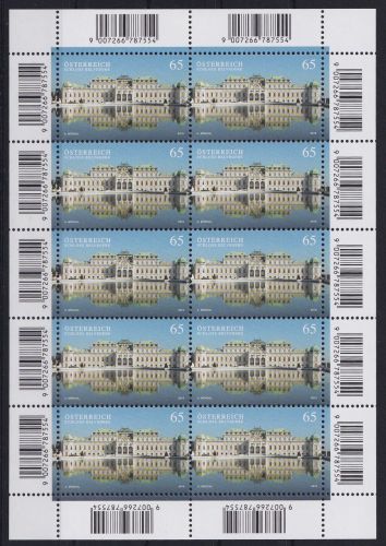 Österreich 2860 postfrisch als Kleinbogen #OV499