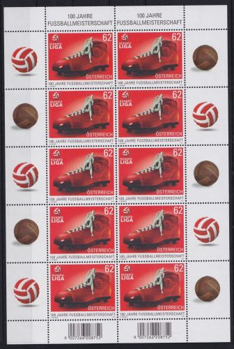 Österreich 2950 postfrisch als Kleinbogen #OV513