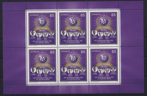 Österreich 2913 postfrisch als Kleinbogen #OV527