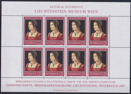 Österreich 2641 postfrisch als Kleinbogen #OV535
