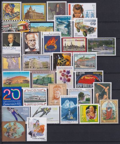 Österreich Jahrgang 2009 postfrisch
