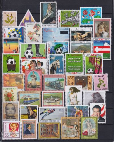 Österreich Jahrgang 2008 postfrisch